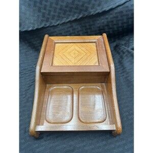 vintage wood jewelry box